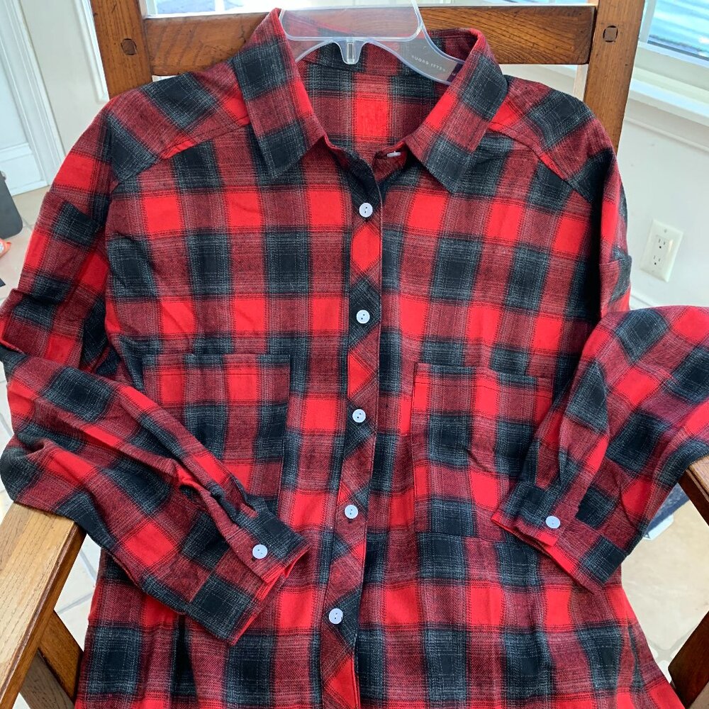 Plaid Button Down Shirt